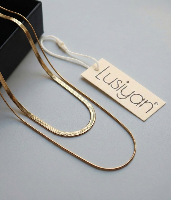 LUSIYAN Gold Link Chain